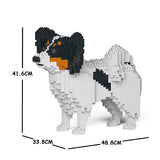JEKCA Animal Building Blocks Kit for Kidults Papillon Dog 01C-M01