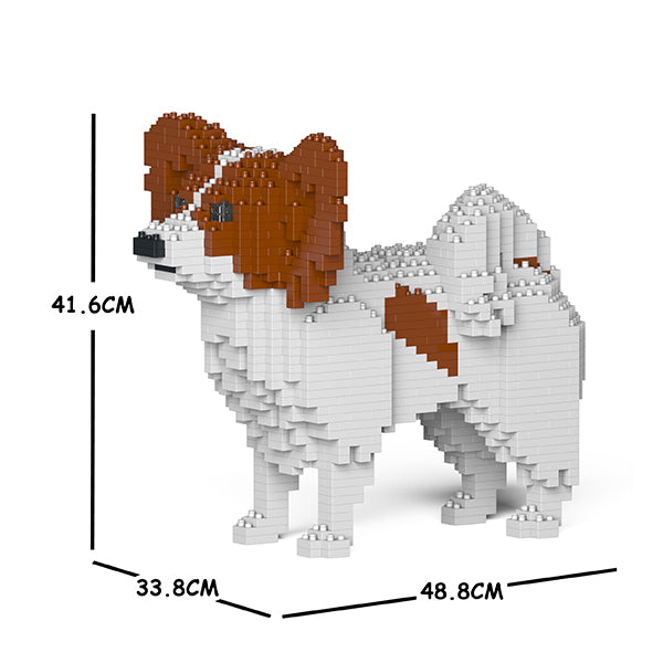 JEKCA Animal Building Blocks Kit for Kidults Papillon Dog 01C-M02