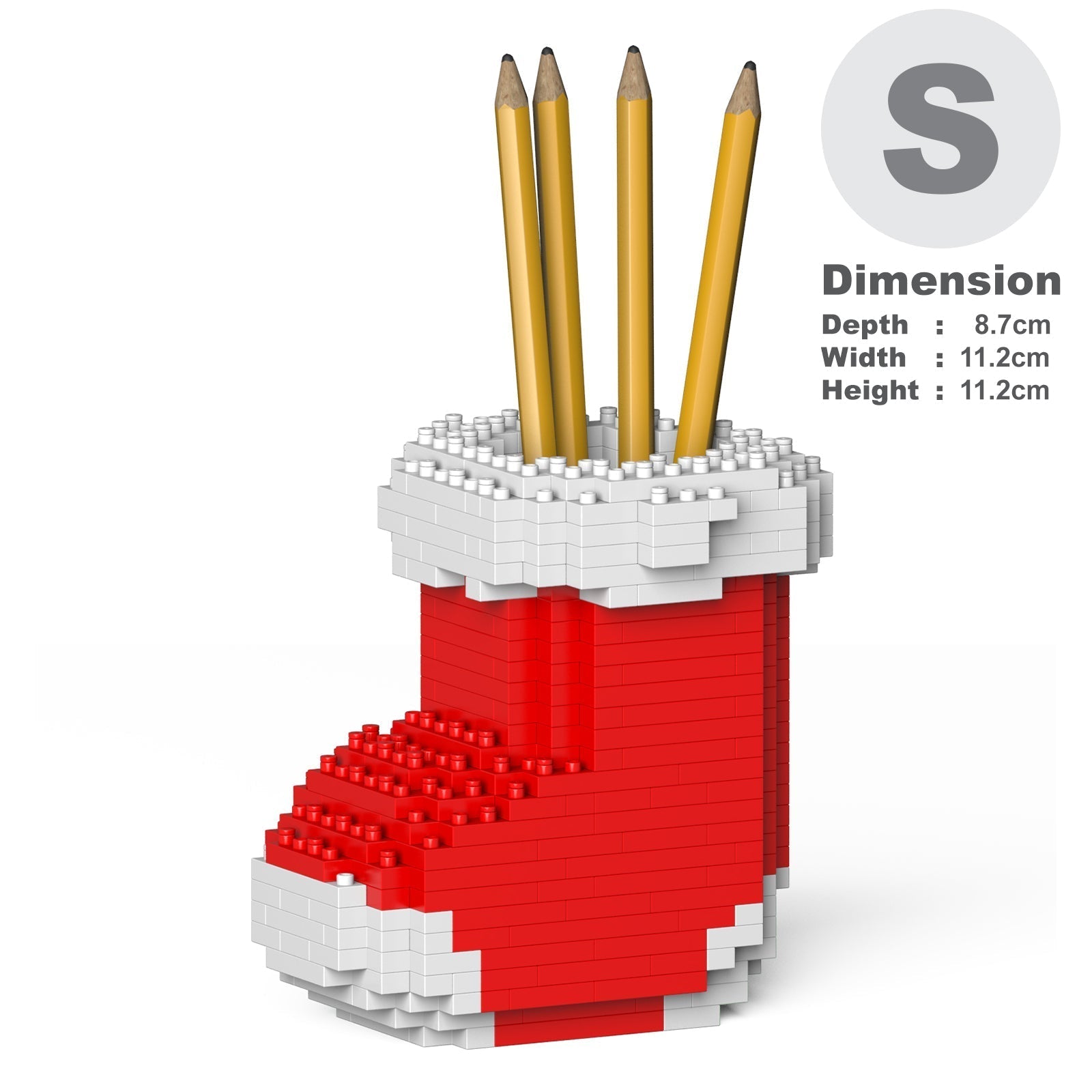 Xmas Sock Pencil Cup 01S-M01