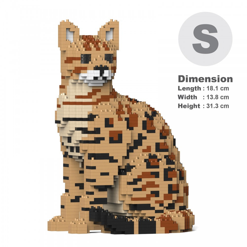 Jekca Bengal Cat 4-In-1 Pack 01S-M01