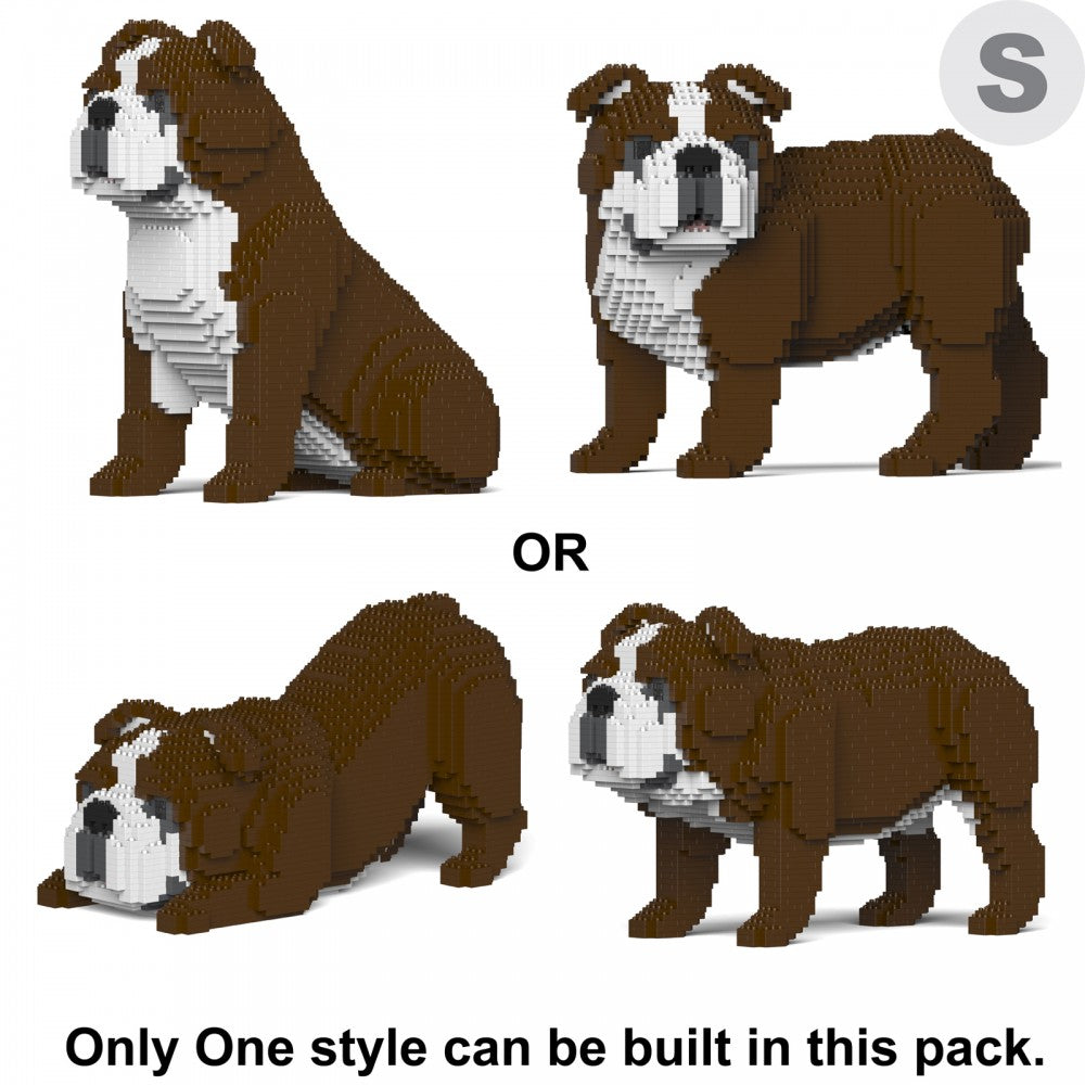 English bulldog shop lego set