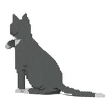 Jekca Grey Tuxedo Cat 03S