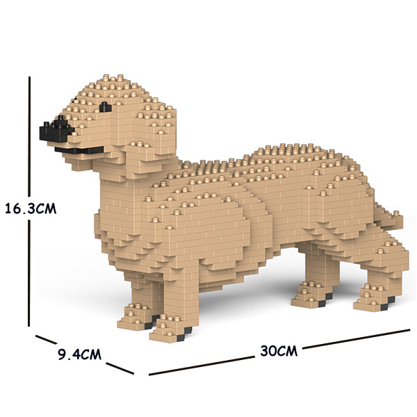 JEKCA Animal Building Blocks Kit for Kidults Dachshund 01S-M03