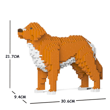JEKCA Animal Buildin Blocks Kit for Kidults Nova Scotia Duck Tolling Retriever 01S-M01