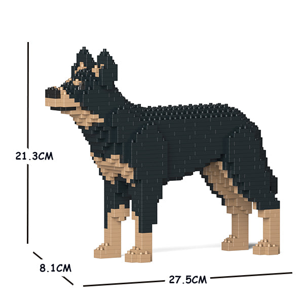 JEKCA Animal Buildin Blocks Kit for Kidults Australian Kelpie 01S-M01