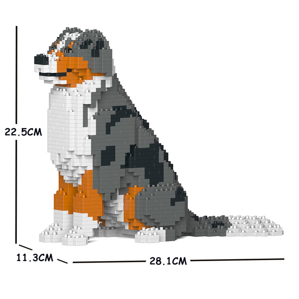 JEKCA Animal Building Blocks Kit for Kidults Australian Shepherd 01S