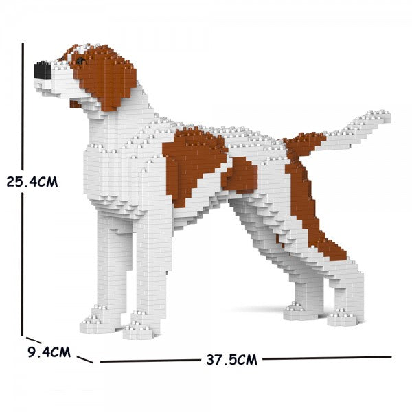 JEKCA Animal Buildin Blocks Kit for Kidults English Pointer