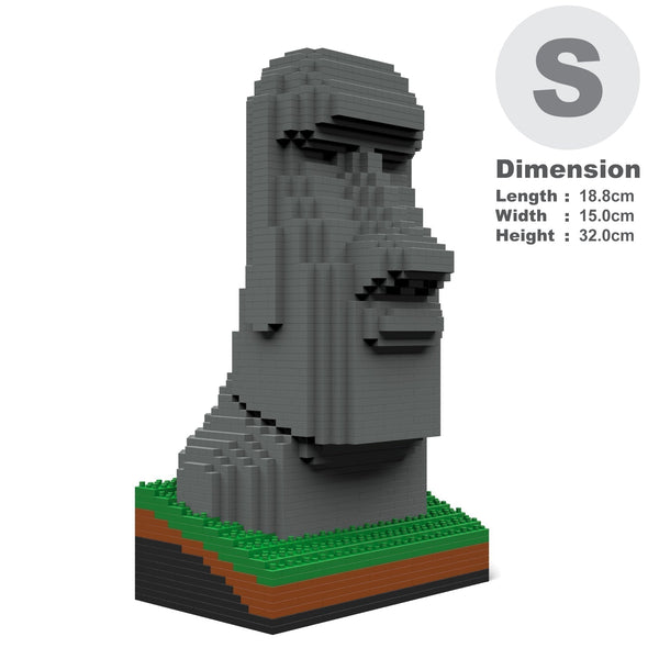 Jekca Moai Statue 01S