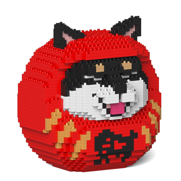 Jekca Shiba Daruma Doll 01-M03