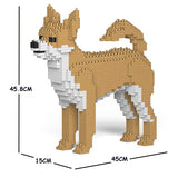 JEKCA Animal Building Blocks Kit for Kidults Chihuahua 01C-M01