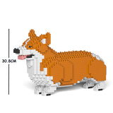 JEKCA Animal Building Blocks Kit for Kidults Welsh Corgi 01C-M01