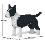 JEKCA Animal Building Blocks Kit for Kidults English Bull Terrier 01C-M01