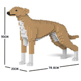 JEKCA Animal Building Blocks Kit for Kidults Greyhound 01C-M01