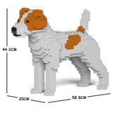 JEKCA Animal Building Blocks Kit for Kidults Jack Russell Terrier 01C-M01