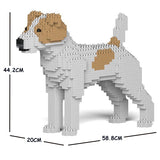 JEKCA Animal Building Blocks Kit for Kidults Jack Russell Terrier 01C-M03