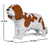 JEKCA Animal Building Blocks Kit for Kidults Cavalier King Charles Spaniel 01C-M01