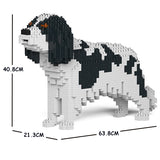 JEKCA Animal Building Blocks Kit for Kidults Cavalier King Charles Spaniel 01C-M02