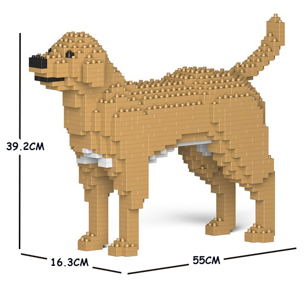 JEKCA Animal Building Blocks Kit for Kidults Labrador Retriever 01C-M04