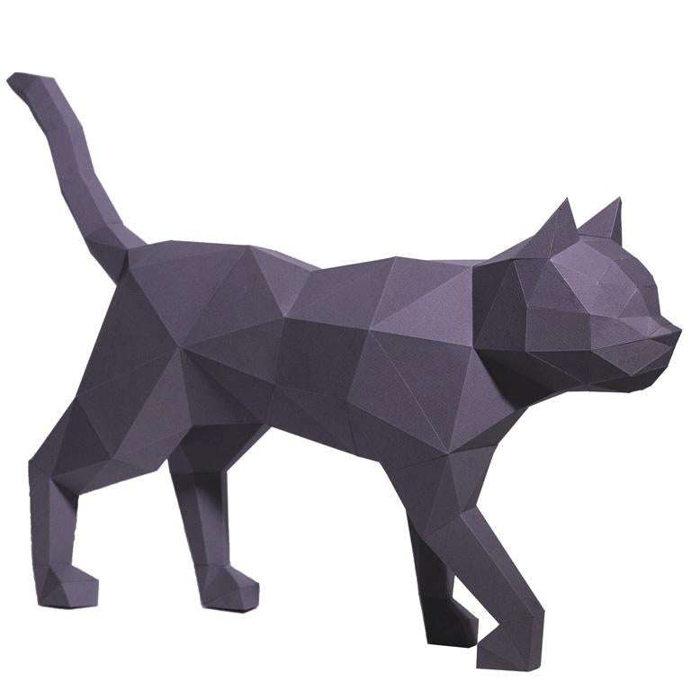 Black Cat Model - Papercraft