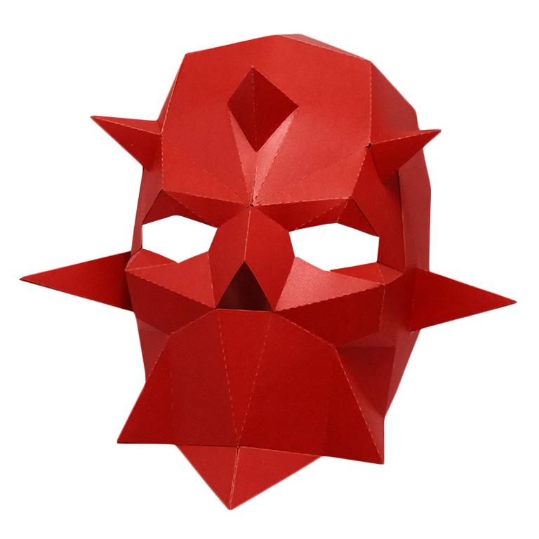 Dark Knight Mask Craft - Black