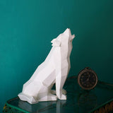Wolf 3D Paper Model, Lamp