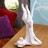 Yoga Cat 3D Paper Model, Lamp