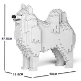 JEKCA Animal Building Blocks Kit for Kidults Samoyed 01C