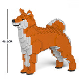 JEKCA Animal Building Blocks Kit for Kidults Shiba Inu 01C-M01