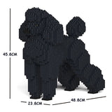 JEKCA Animal Building Blocks Kit for Kidults Standard Poodle 01C-M01