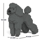 JEKCA Animal Building Blocks Kit for Kidults Standard Poodle 01C-M03