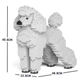 JEKCA Animal Building Blocks Kit for Kidults Standard Poodle 01C-S01