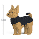 JEKCA Animal Building Blocks Kit for Kidults Yorkshire Terrier 01C